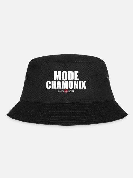 Mode Chamonix Mont Blanc haute savoie alpes - Bob - noir