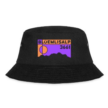 Blüemlisalphorn Blüemlisalp Besteigung Wanderung - Bucket Hat - Schwarz - Vorne - Lela (165cm)