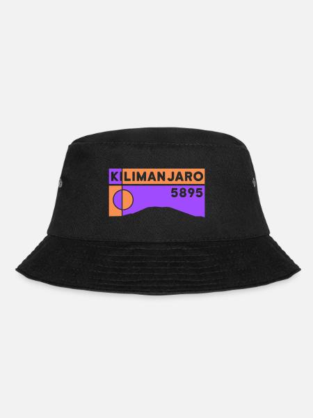 Kilimanjaro Trekking Kilimanjaro Hike - Bucket Hat - black