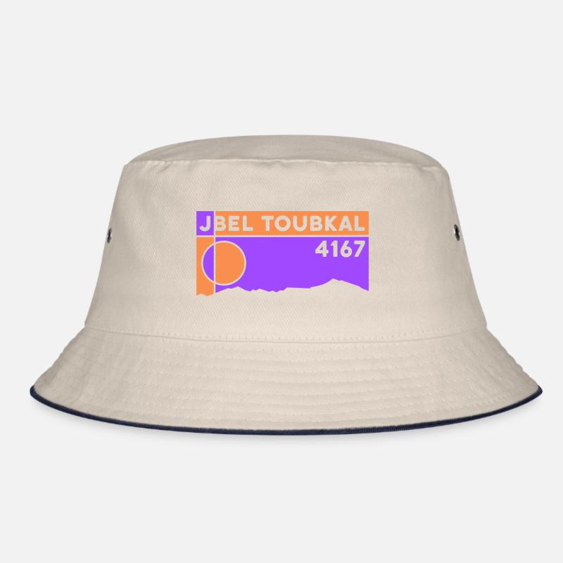Mount Jbel Toubkal Souvenir Mountaineering Morocco Bucket Hat