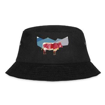 Pinzgauer ante alpes - Bucket Hat - Schwarz - Vorne - Lela (165cm)