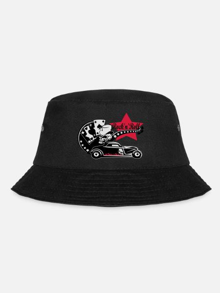 Hot Rod Rock'n'Roll - Bucket Hat - black