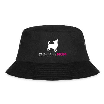 Chihuahua Chihuahuas Mama Mutter Geschenk Hund Mom - Bucket Hat - Schwarz - Vorne - Lela (165cm)