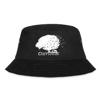 Ostwind Aris Ankunft Baum und Vögel weiß - Bucket Hat - Schwarz - Vorne - Lela (165cm)