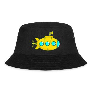 Yellow submarine - Bucket Hat - black - Front - Lela (165cm)