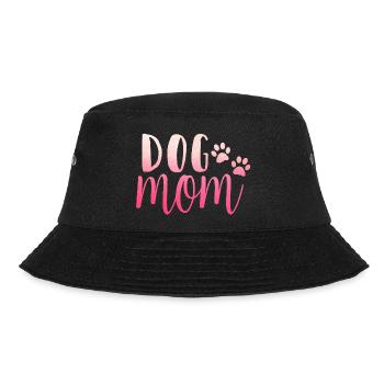 Dog mom - Bucket Hat - black - Front - Lela (165cm)