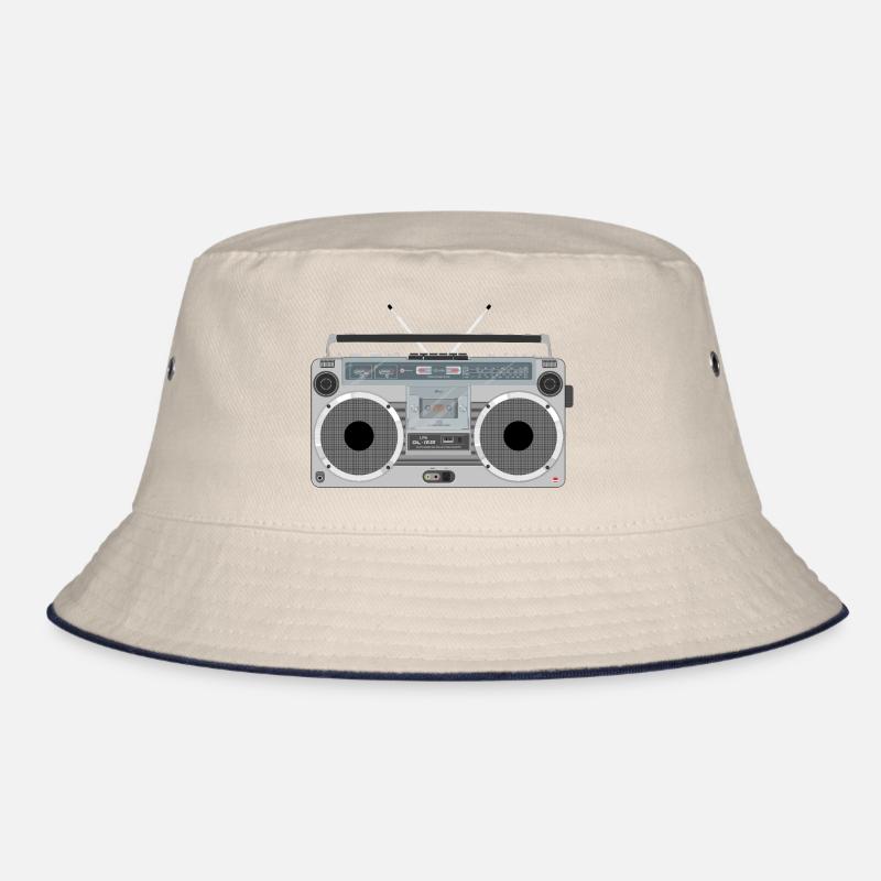Ghettoblaster Retro Bucket Hat