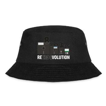 Set of the floppy disks - Bucket Hat - black - Front - Lela (165cm)