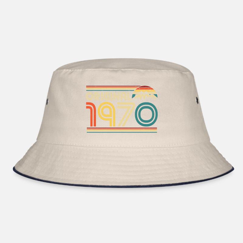 Original 1970 Geburtstagsgeschenk Bucket Hat