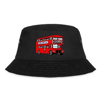 Bus London - Bucket Hat - black - Front - Lela (165cm)