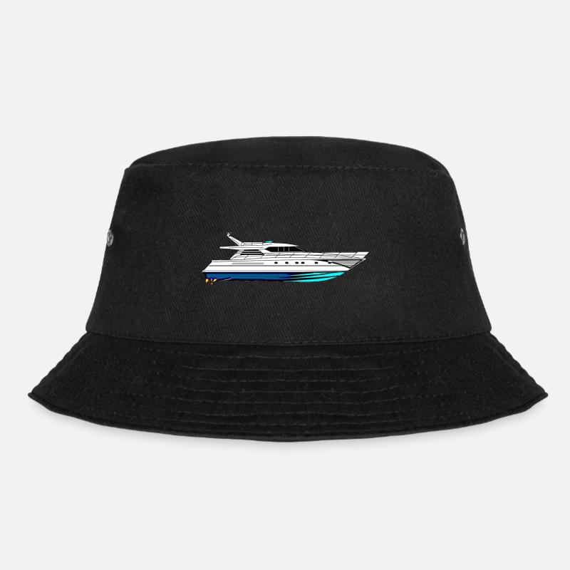Schnell Boot - Bucket Hat - Schwarz
