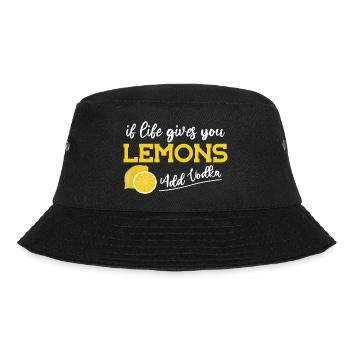 Vodka Wodka - Bucket Hat - black - Front - Lela (165cm)