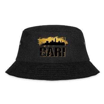 Bari Italie Ville Skyline Patrie Amour Or - Bob - noir - Devant - Lela (165cm)
