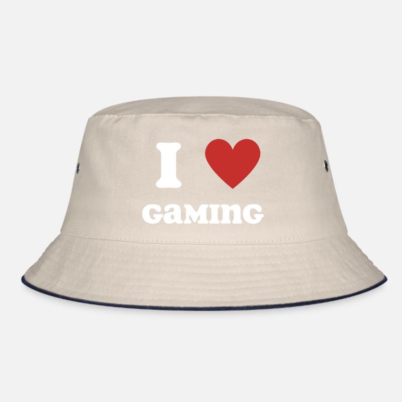 I Love Gaming Bucket Hat