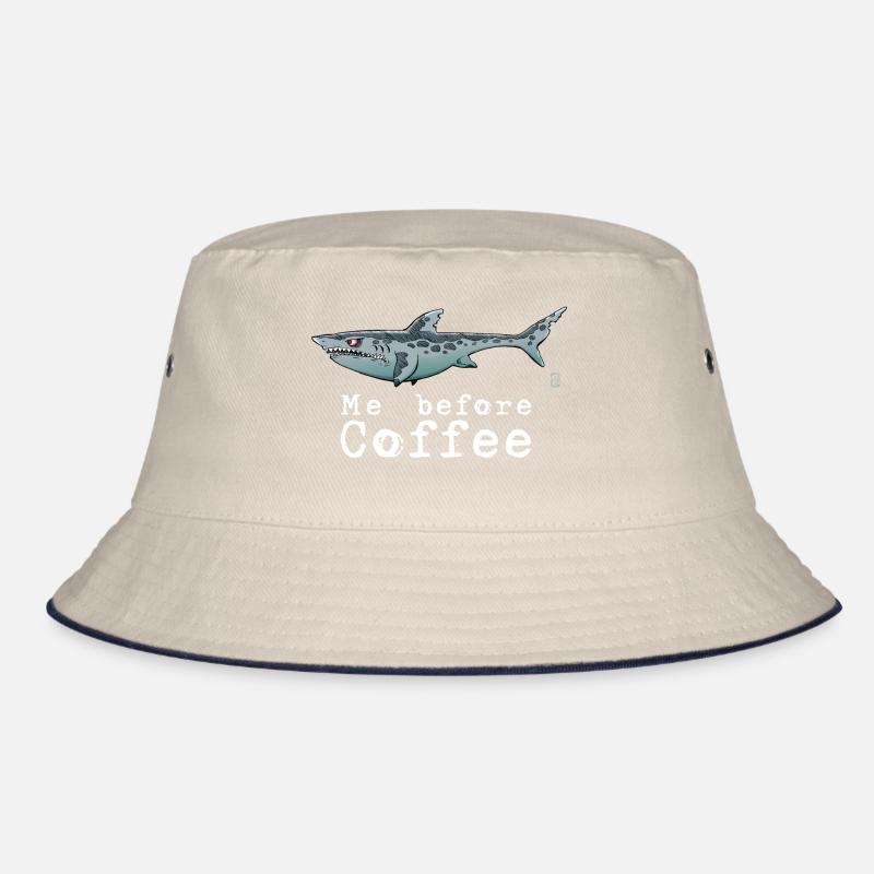 Me before coffee, me before my coffee. Bucket Hat