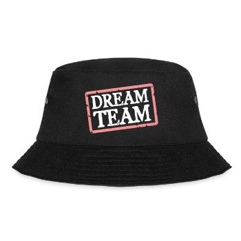 Dream Team - Bucket Hat - Schwarz - Vorne - Lela (165cm)