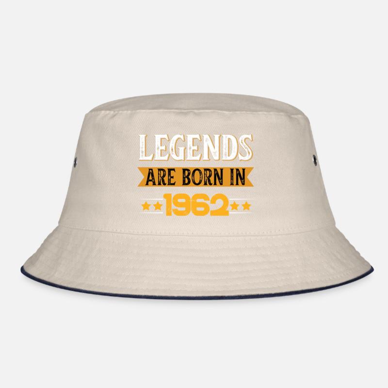 Zeitloser Retro-Style mit 1962 Logo Bucket Hat