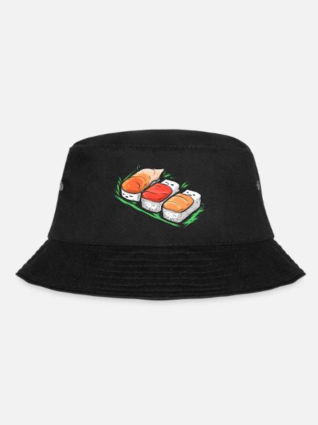 Sushi Kawaii Cuisine japonaise Happy Sushi - Bob - noir