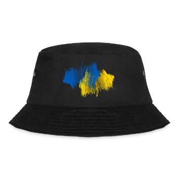 Ukraine Map - Bucket Hat - black - Front - Lela (165cm)