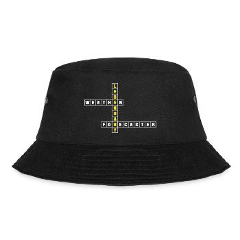 Meteorology Meteorologist Legendary Weather - Bucket Hat - Schwarz - Vorne - Lela (165cm)