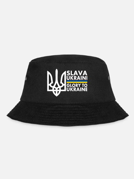 Slava ukraini - Bucket Hat - Schwarz