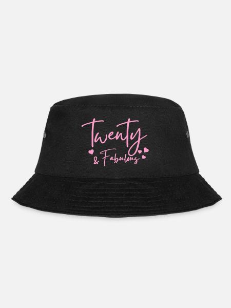 twenty fabulous - Bucket Hat - black
