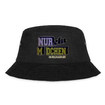 geek cool lieben geschenkidee lieblingshund boxer - Bucket Hat - Schwarz - Vorne - Lela (165cm)
