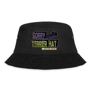 zitat pudel bullterrier weihnachten pfote hund - Bucket Hat - Schwarz - Vorne - Lela (165cm)