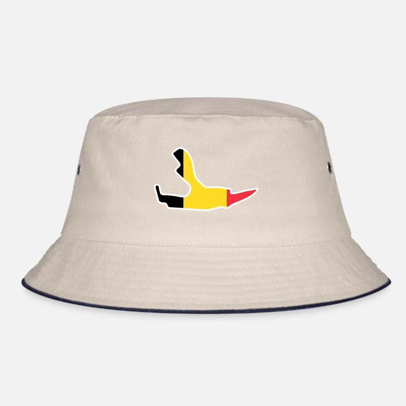 Circuit de Belgique avec drapeau Bob