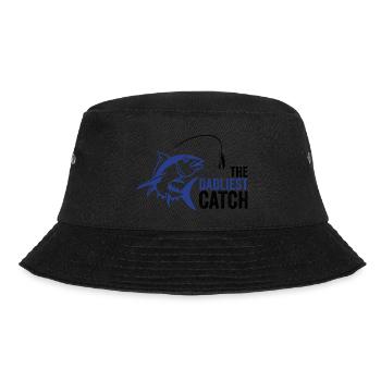 DADLIEST CATCH - Bucket Hat - black - Front - Lela (165cm)