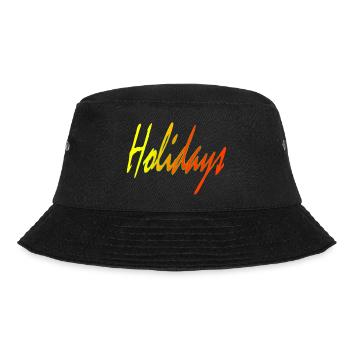 Ferien - Bucket Hat - Schwarz - Vorne - Lela (165cm)