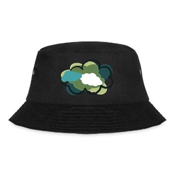 Clouds - Bucket Hat - Schwarz - Vorne - Lela (165cm)