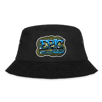 Epic Graffiti Schriftzug - Bucket Hat - Schwarz - Vorne - Lela (165cm)