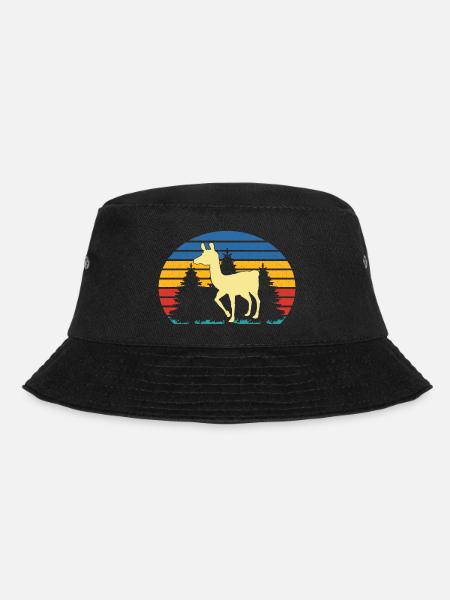 Lama Vintage Rétro - Bob - noir