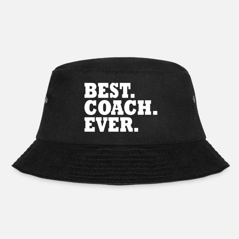 Best coach ever - Bucket Hat - Schwarz