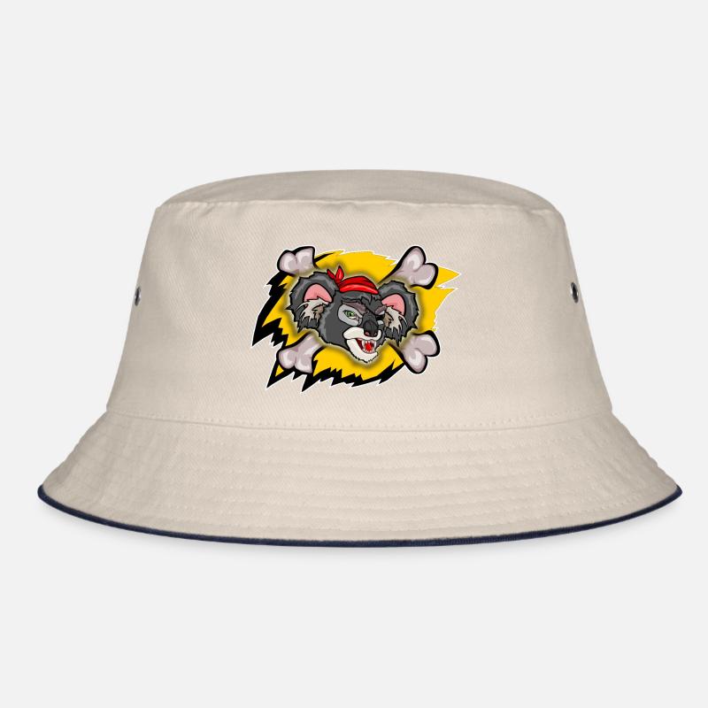Evil Koala Bear Attack Bucket Hat