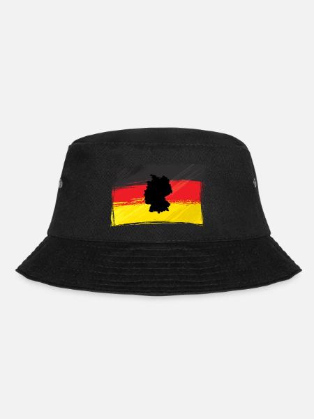 Deutschland - Bucket Hat - Schwarz