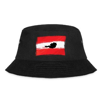 Österreich - Bucket Hat - Schwarz - Vorne - Lela (165cm)
