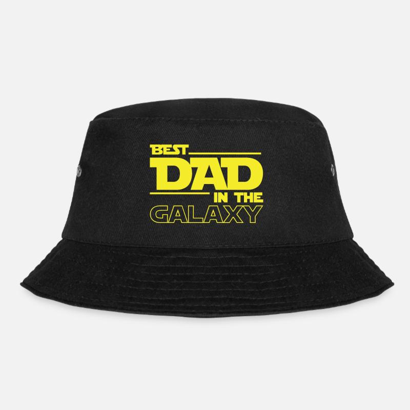 BEST DAD IN THE GALAXY - Bucket Hat - black