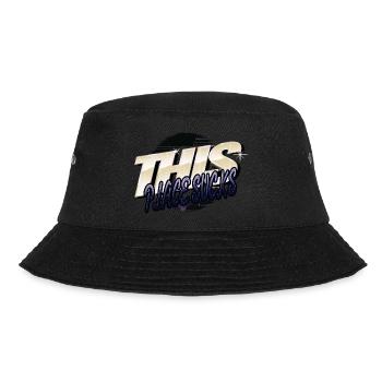 humor cool alien loving kid area51 - Bucket Hat - Schwarz - Vorne - Lela (165cm)
