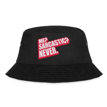 me sarcastic never quote - Bucket Hat - black - Front - Lela (165cm)