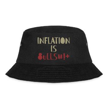 Inflation is Bullsh*t Provocation Anglais - Bob - noir - Devant - Lela (165cm)