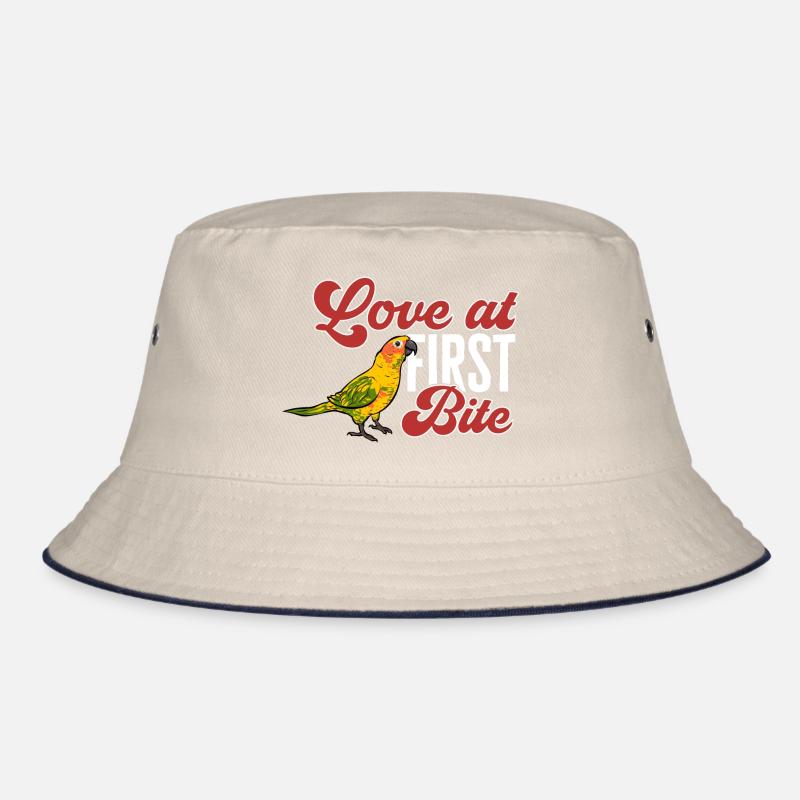 Molinasittich Parrot Bird Sun Parakeet Bucket Hat