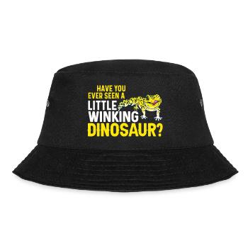 Leopard Gecko Lizard Reptiles Herpetologist - Bucket Hat - black - Front - Lela (165cm)