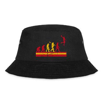Spanish Basketball Sports Evolution for BBall - Bucket Hat - Schwarz - Vorne - Lela (165cm)