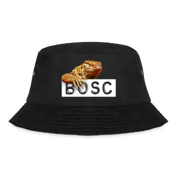 Bosc Monitor Lizard Reptile Keeper - Bucket Hat - black - Front - Lela (165cm)