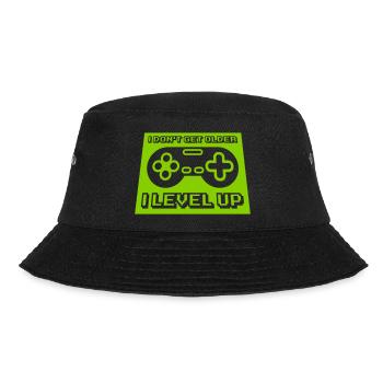 get older level up - Bucket Hat - black - Front - Lela (165cm)