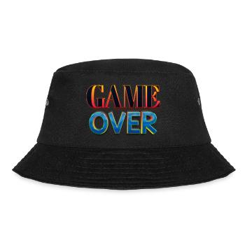 GAME OVER - Bucket Hat - Schwarz - Vorne - Lela (165cm)