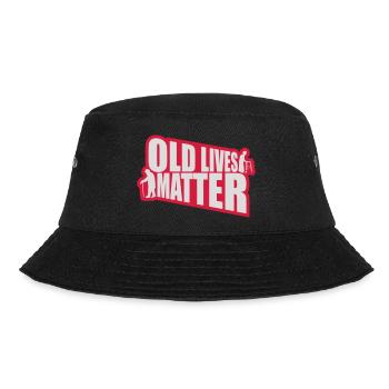 old lives matter quote - Bucket Hat - black - Front - Lela (165cm)