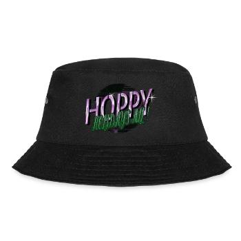 fairy tail present awkward cool bodybuilding - Bucket Hat - Schwarz - Vorne - Lela (165cm)